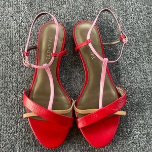 Talbots Vintage Strappy Leather Sandals , Sz 9
